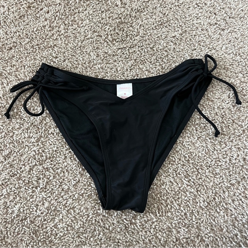 Xhilaration black bikini bottoms